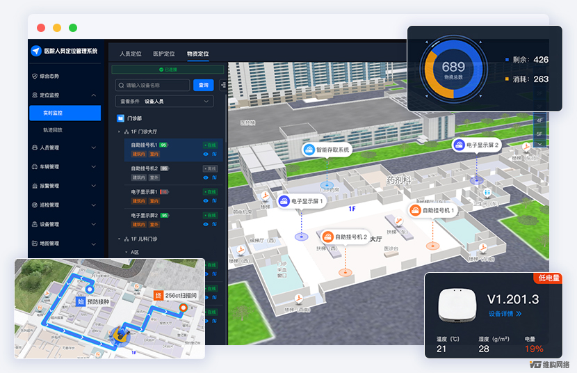 赋能医疗空间・精准定位护航 —— 医院定位系统