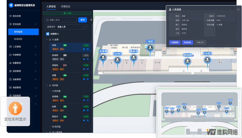 筑牢监所安全管控——监狱人员技术定位